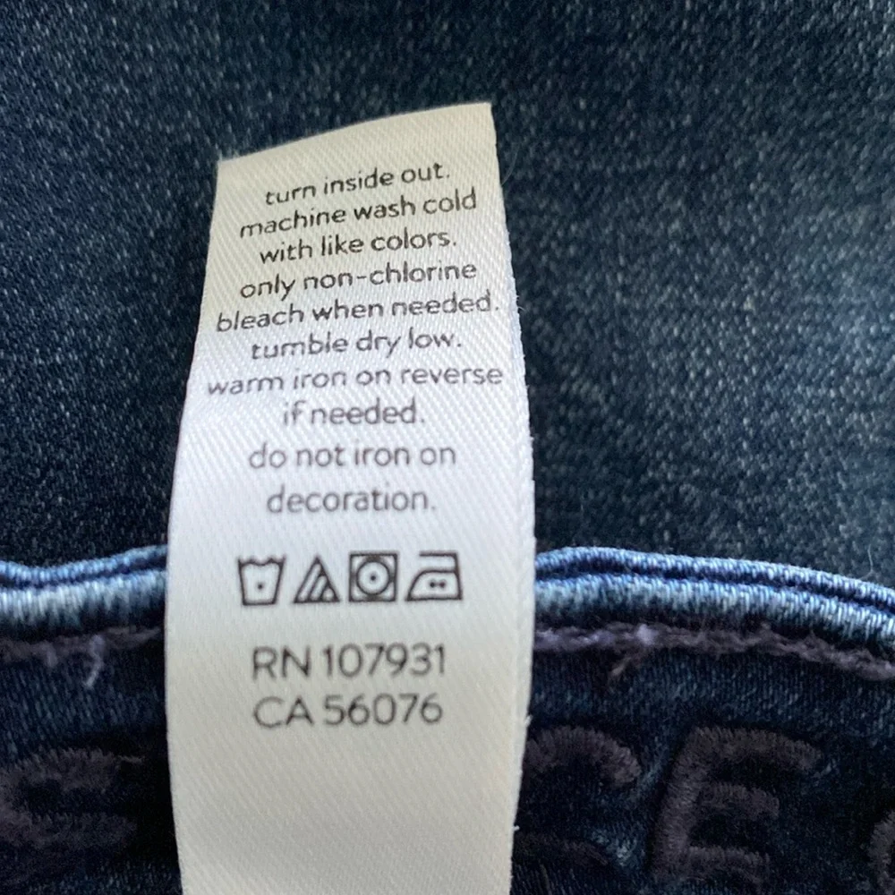 Justice Slim Girlfriend Jeans - Size 12 Slim - EUC